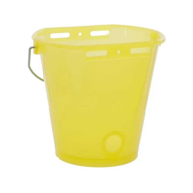 Maitinimo kibiras, geltonas, skaidrus, 8 l