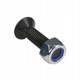 Kūginis šešiakampis sraigtas tiekimo vagono ašmenims m10x40 10 9