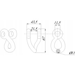 Votex peilio laikiklis