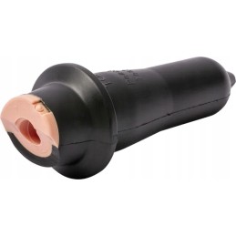 Peach Teat juodas HD ėrienos žindukas