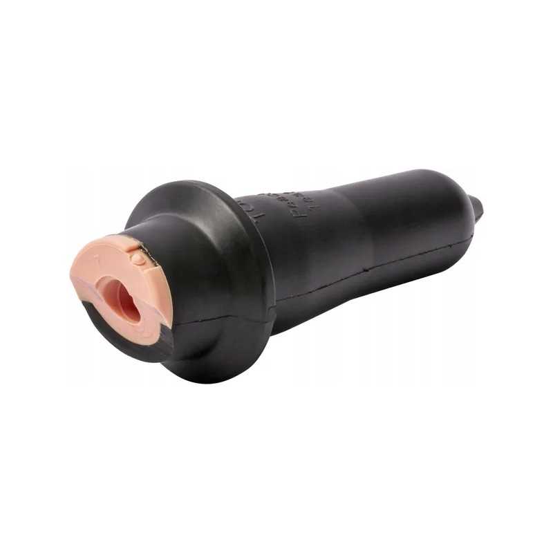 Peach Teat juodas HD ėrienos žindukas