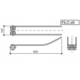 Ceccato grėblio noragas