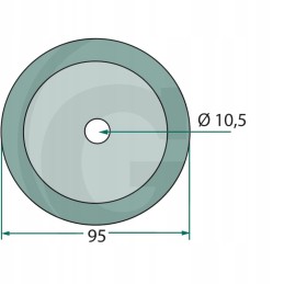 Granito peiliai luclar pašarų vagonams 5mm