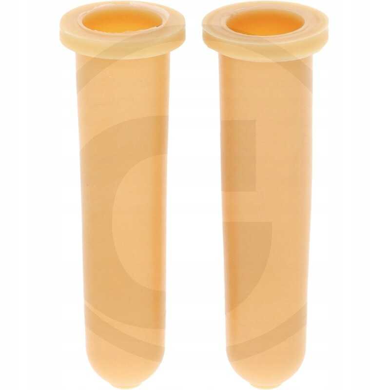 Horizontinis guminis antgalis 37x120mm