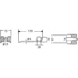 Kramp paėmimo pirštas