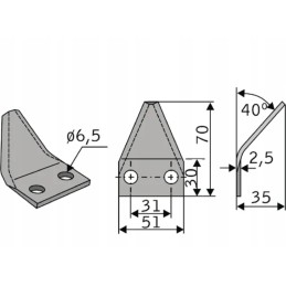 Pašarinio vagono Sgaribod FM19120 ašmenys
