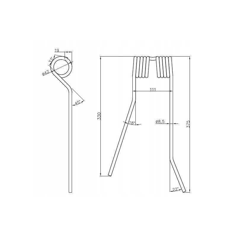 Karuselės sukimo mašinos pirštas yra vyriškas, kraštutinis dešinysis
