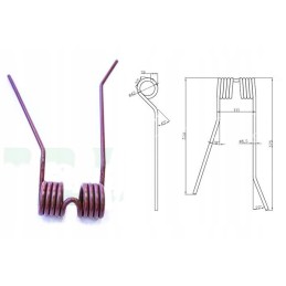 Karuselės sukimo mašinos pirštas yra vyriškas, kraštutinis dešinysis