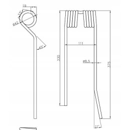 Karuselės sukimo mašinos pirštas yra vyriškas, vidurys dešinėje
