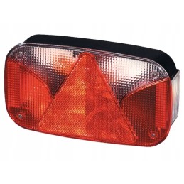 Stačiakampis dešinysis kombinuotas galinis žibintas 12v