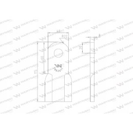 Plaktukas mulčeris, skirtas naudoti su samasz elementu