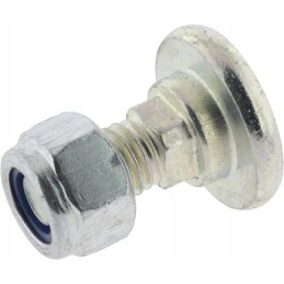 Ašmenų varžtas su veržle M12 x 36 x 18