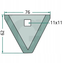 Peilis siloso pjaustymui ir šėrimo granulėms