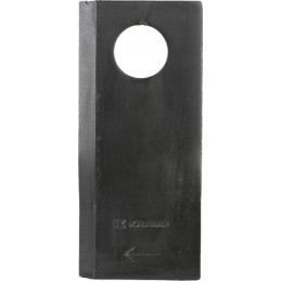 Dešinysis rotacinis vejapjovės peilis 112x49x4mm skylė 21