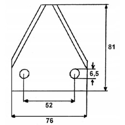 Zago FM26501 pašarų vagono ašmenys