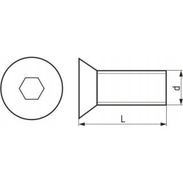 Peilio laikiklio varžtas m12x25 mm tinka z 105 z