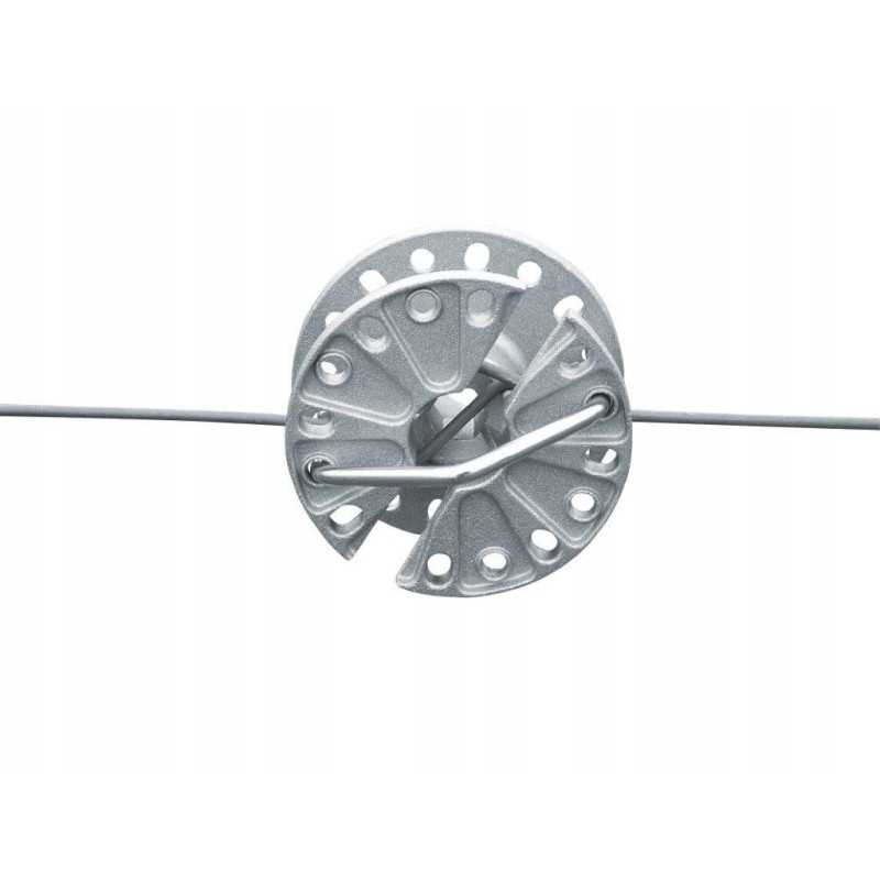 Rotacinis įtempiklis virvinėms arba vielinėms tvoroms