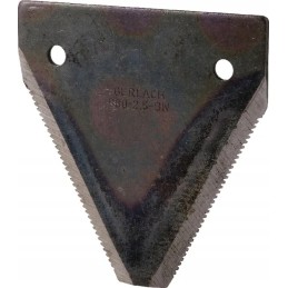 Viršutinis dalgio ašmenys su grioveliais, l 80 mm, tinka bi