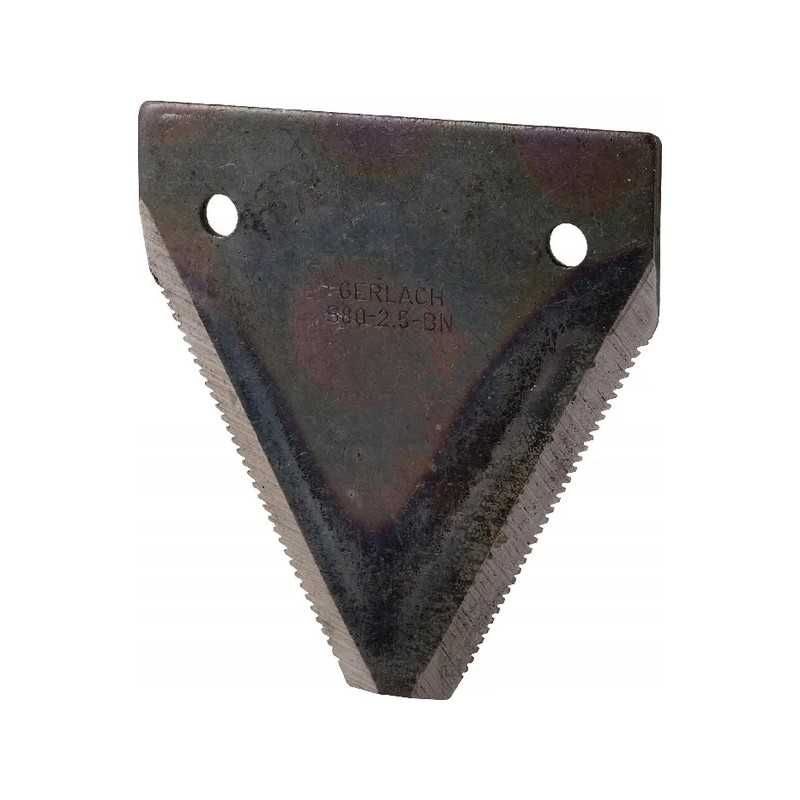 Viršutinis dalgio ašmenys su grioveliais, l 80 mm, tinka bi