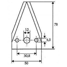 Strautmann pašarų vagono peilis