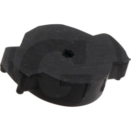 Guminis gaubtas melžimo aparatui