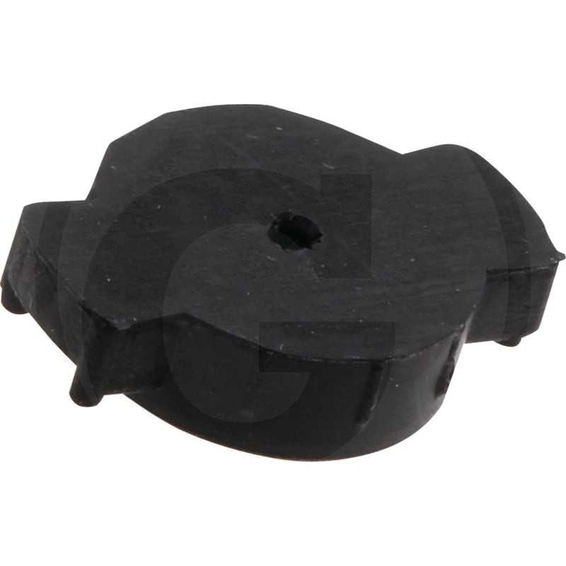 Guminis gaubtas melžimo aparatui