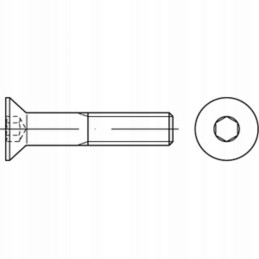 Šešiakampis varžtas m12x25 mm 8 klasė 8 safyras 122579918