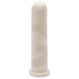 Baltas čiulptukas 125 mm su grioveliu