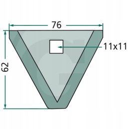Peilis siloso pjaustymui ir šėrimo granulėms