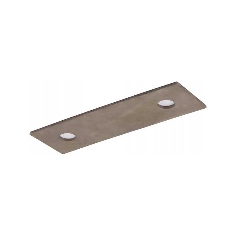 Plaktuvas 130x40x2 kramp