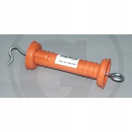 Horizontinė ūkininko vartų rankena su kabliuku ir ąsele