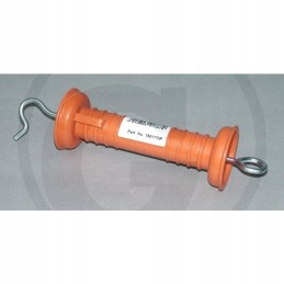 Horizontinė ūkininko vartų rankena su kabliuku ir ąsele