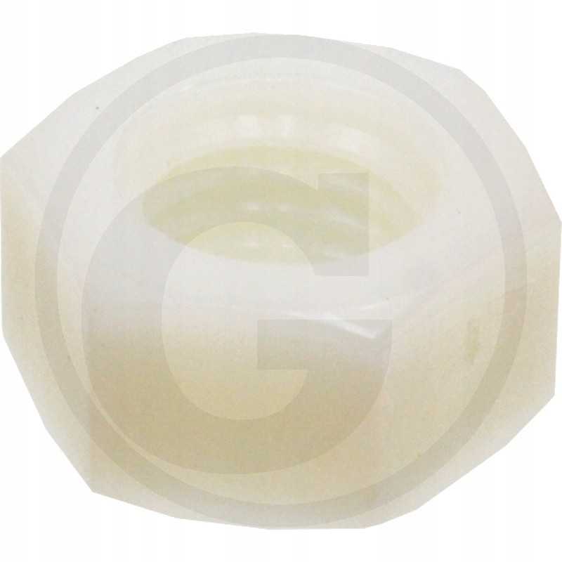 Šešiakampė veržlė M12, plastikinė, skirta geriamajam vandeniui