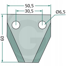 Peiliai pašarų vagonams granitas 2 5mm