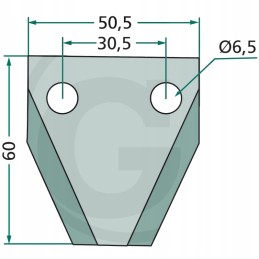 Peiliai pašarų vagonams granitas 2 5mm