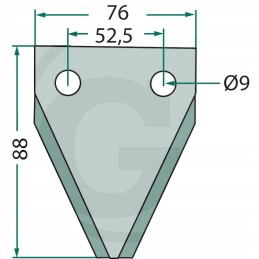 Peiliai pašarų vagonams granito agm 3mm