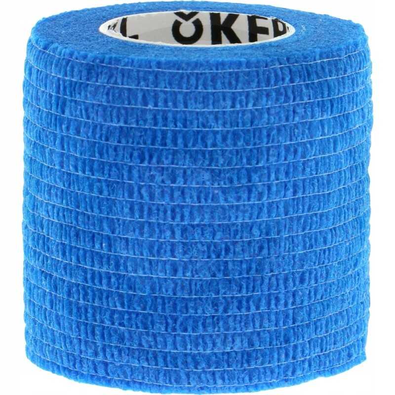 Verband selbstklebend blau 5 00cm ekvilastinio aukščio