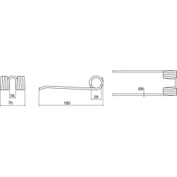 Paėmimo pirštas tinka Deutz