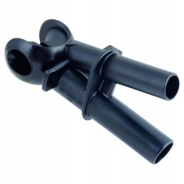 Kombinuotas čiaupo galas, standartinis montavimas