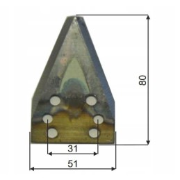 Storti pašarų vagono peilis 16800026 90003