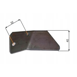 Peilis Storti pašarų vagonui 16800012 16800018 90013