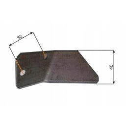 Peilis Storti pašarų vagonui 16800012 16800018 90013