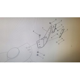 Varžtas pronar vmp5s vmp10s vmp5st padavimo vagono ašmenims