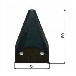 Peilis Storti Cl07 40 sgariboldi pašarų vagonui