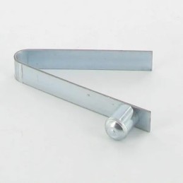 Apvali spaustuko spyruoklė 9 mm