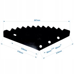 Pašarų vagono peilis metalinis fach mws Vokietija