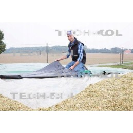 Pakloto folija 10 x 50 m ranikoveris silosui