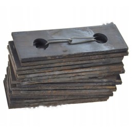 Sukomplektuoti plaktuvai rbj b 6 16 vnt 50hs sustiprinti