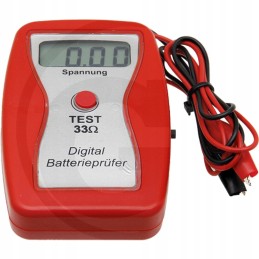 Dviejų skaitmenų skaitmeninis ganyklų akumuliatoriaus testeris