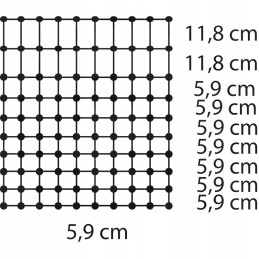 Euro ganyklos tvoros tinklas 12m x 65cm 3